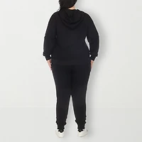 White Mark 2-pc. Track Suit Plus