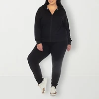 White Mark 2-pc. Track Suit Plus