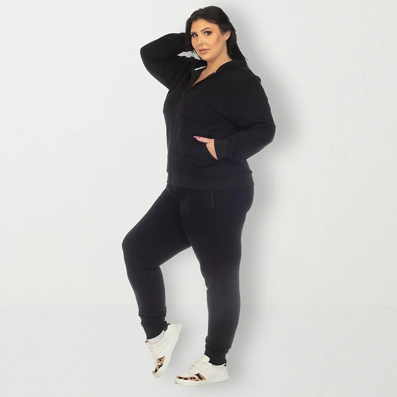 White Mark 2-pc. Track Suit Plus