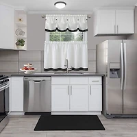 Achim Lana 3-pc. Rod Pocket Kitchen Curtains & Drapes Window Set