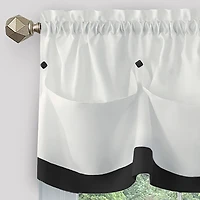 Achim Lana 3-pc. Rod Pocket Kitchen Curtains & Drapes Window Set