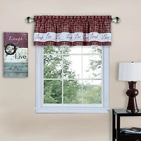 Achim Live; Love; Laugh Rod Pocket Federal & Tuck Valance
