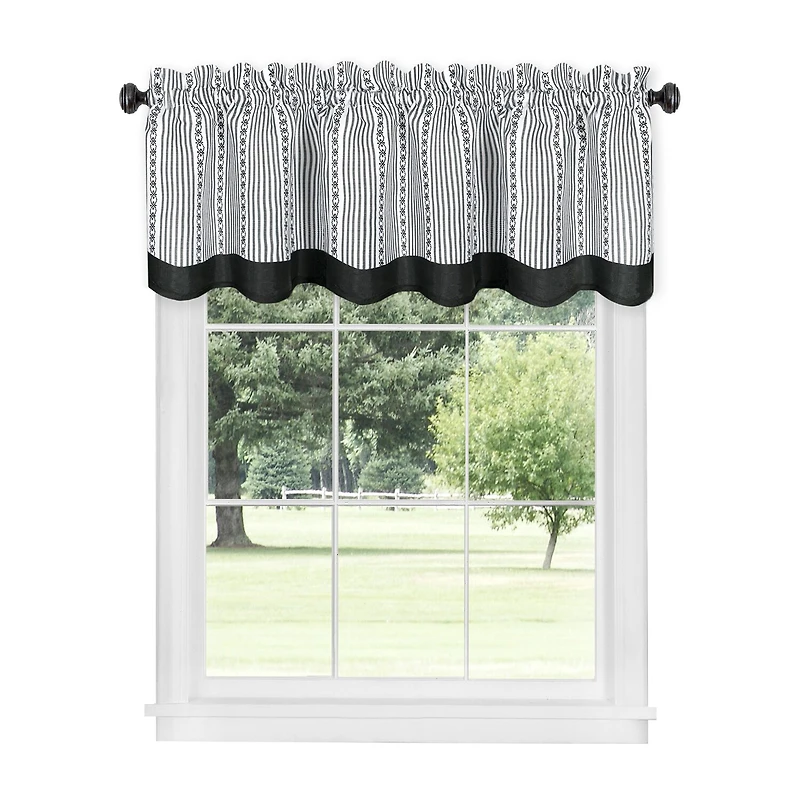 Achim Westport Rod Pocket Federal & Tuck Valance
