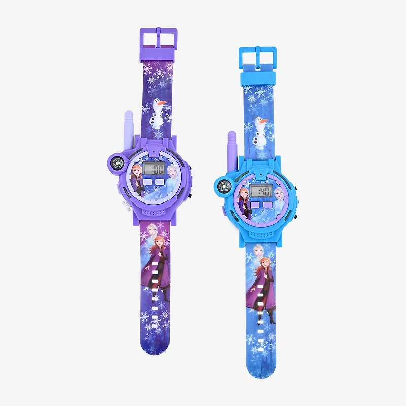 Disney Collection Frozen Girls Multi-Function Multicolor 2-pc. Watch Boxed Set Fzn45158jc