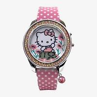 Hello Kitty Girls Pink Strap Watch Hk4240jc