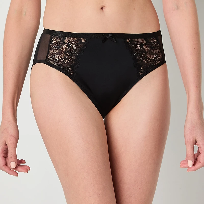 Ambrielle Tulip Lace Womens High Cut Panty