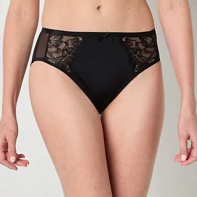 Ambrielle Tulip Lace Womens High Cut Panty