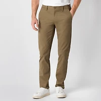mutual weave Standard Chino Mens Relaxed Fit Flat Front Pant
