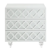 Francesca 3-Drawer Nightstand