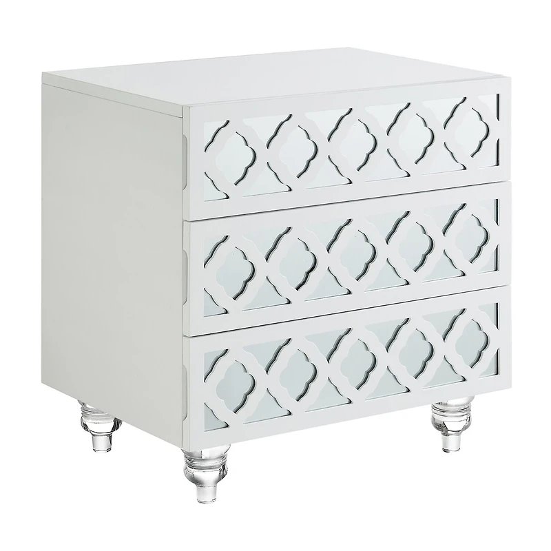 Francesca 3-Drawer Nightstand