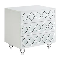 Francesca 3-Drawer Nightstand