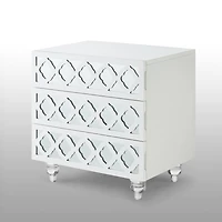 Francesca 3-Drawer Nightstand