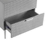 Zeynep 2-Drawer Nightstand