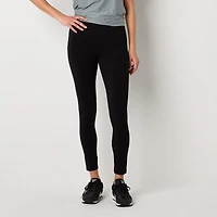 Xersion EverPerform Womens 2 Pack Cotton High Rise 7/8 Ankle Leggings
