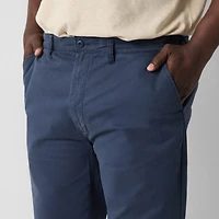 mutual weave Standard Chino Mens Relaxed Fit Big and Tall Flat Front Pant