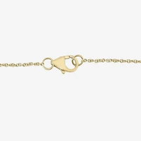 Floating Diamonds (F / Vs2) Womens 14K Gold 24 Inch Cable Chain Necklace