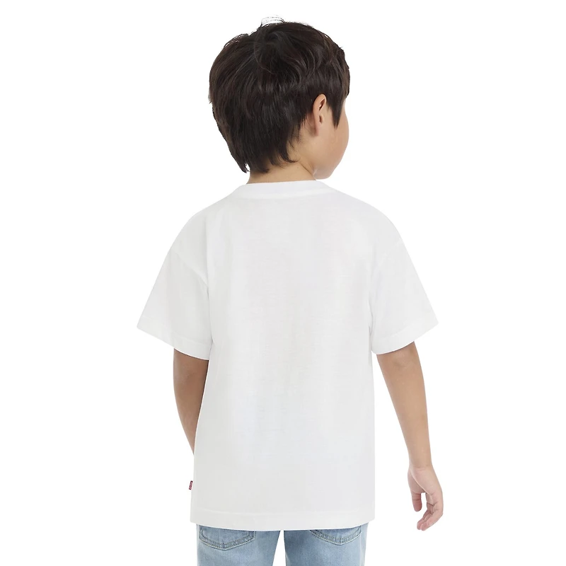 Levi's® Little Boys Crew Neck Short Sleeve Regular Fit Graphic T-Shirt