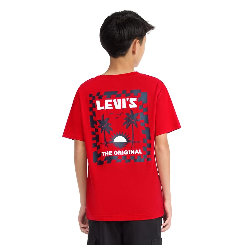 Levi's® Big Kid Boys Crew Neck Short Sleeve Regular Fit Graphic T-Shirt
