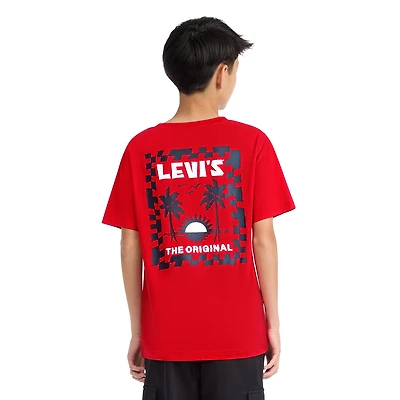 Levi's® Big Kid Boys Crew Neck Short Sleeve Regular Fit Graphic T-Shirt