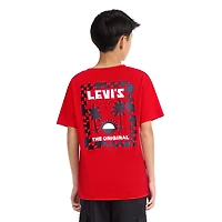 Levi's® Big Kid Boys Crew Neck Short Sleeve Regular Fit Graphic T-Shirt