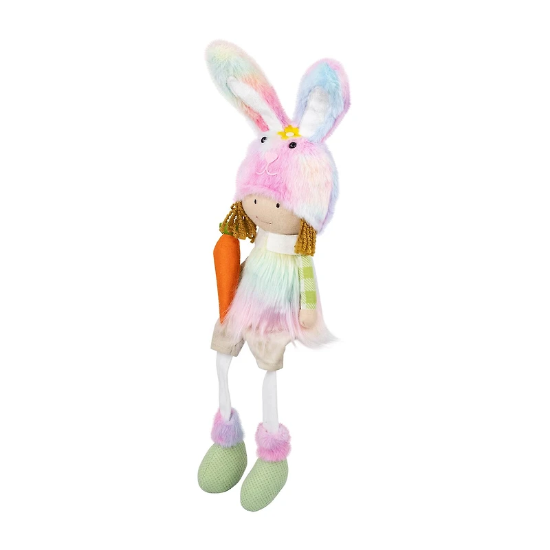 Northlight 23" Girl With Dangling Legs Easter Figurine