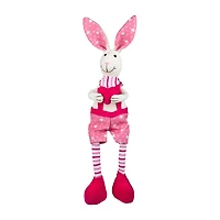 Northlight 17" Boy Sitting Rabbit With Dangling Legs Easter Tabletop Decor