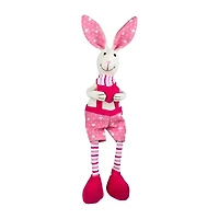 Northlight 17" Boy Sitting Rabbit With Dangling Legs Easter Tabletop Decor