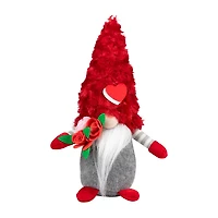 Northlight 12" Fuzzy Hat Valentines Day Gnome