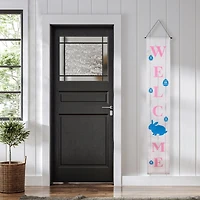 Northlight 71" Welcome And Happy Outdoor Banner