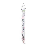 Northlight 71" Welcome And Happy Outdoor Banner