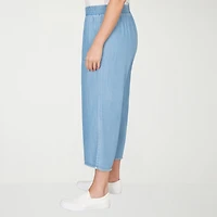 Alfred Dunner Beachcomber Womens Plus Straight Ankle Pant
