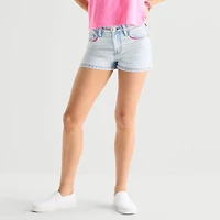 Thereabouts Little & Big Kid Girls Adjustable Waist Denim Short