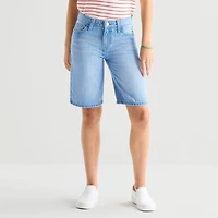 Thereabouts Little & Big Kid Girls Adjustable Waist Denim Short