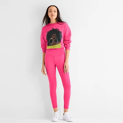 Hope & Wonder Black History Month Melanin Magic Womens Quick Dry High Rise 25" Full Length Leggings