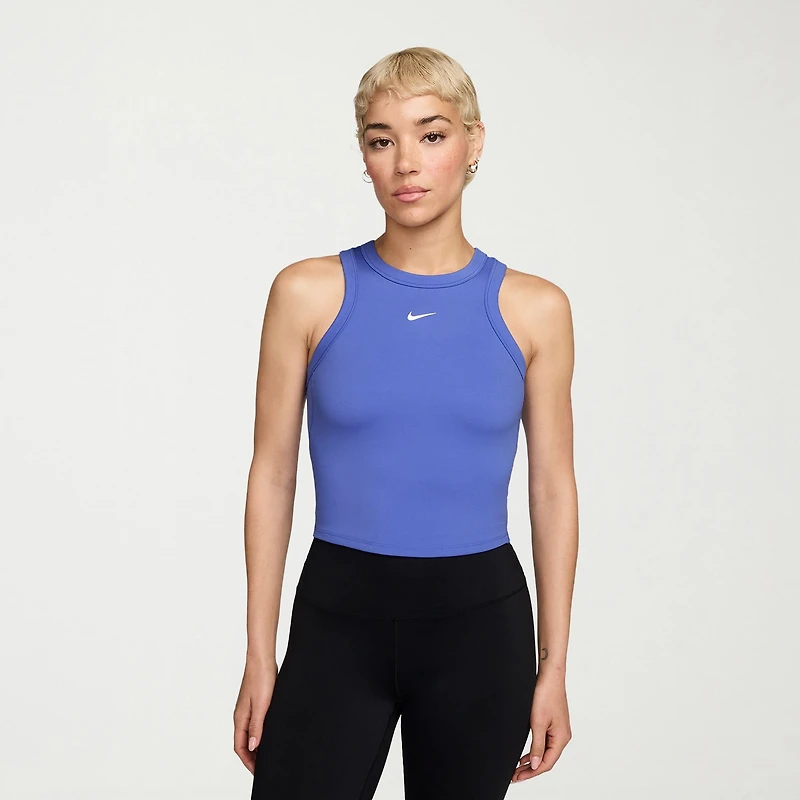 Nike Womens High Neck Sleeveless Active Tank Top