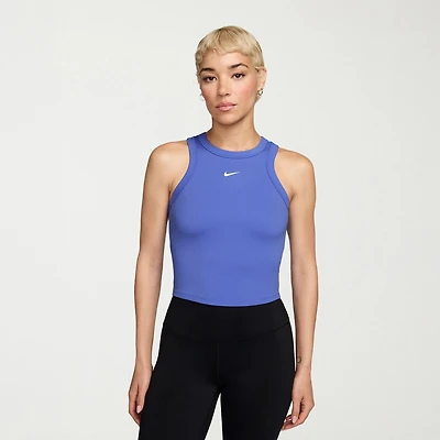 Nike Womens High Neck Sleeveless Active Tank Top