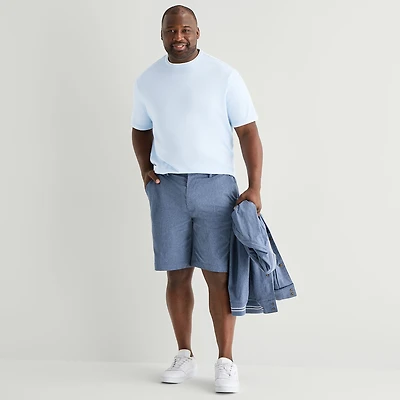 Shaquille O'Neal XLG™ Mens 11" Big and Tall Adjustable Waist Chino Short