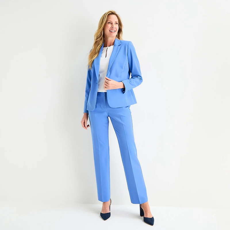 Liz Claiborne Audra Womens Tall Straight Mid Rise Trouser