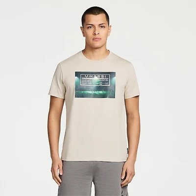 MESSI Collection Mens Round Neck Short Sleeve Regular Fit Graphic T-Shirt