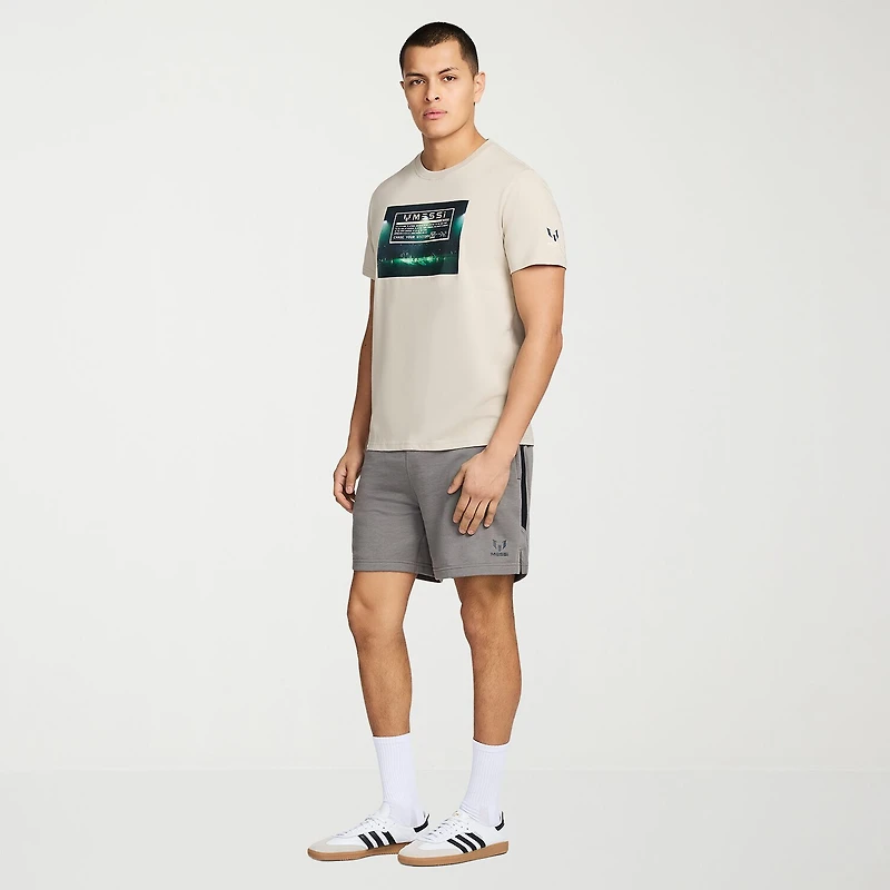 MESSI Collection Mens Round Neck Short Sleeve Regular Fit Graphic T-Shirt