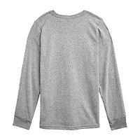 Disney Collection Little & Big Kid Boys Crew Neck Long Sleeve Regular Fit Graphic T-Shirt