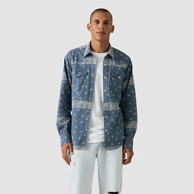 Levi's® Mens Long Sleeve Western Shirt