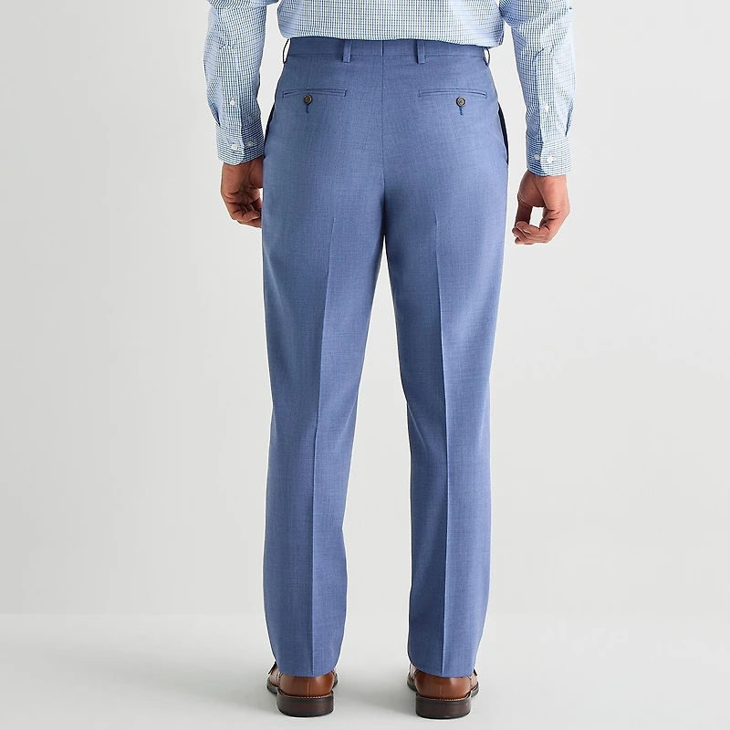 Stafford Smart Tech Mens Classic Fit Flat Front Suit Pant