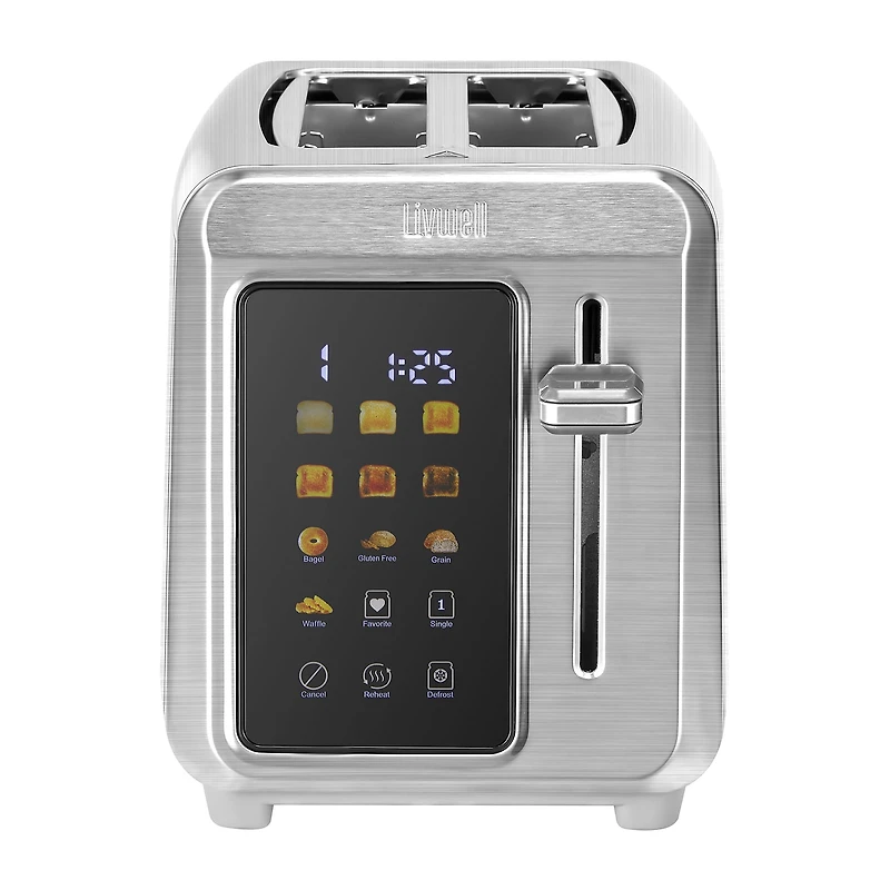 Livwell 2-Slice Smart Touch Electric Toaster