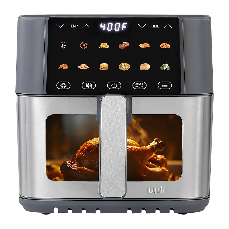 Livwell Smart Touch Led 8 Qt Air Fryer