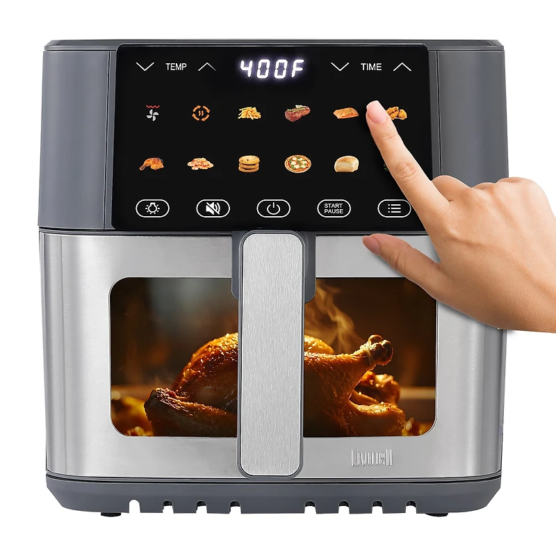 Livwell Smart Touch Led 8 Qt Air Fryer