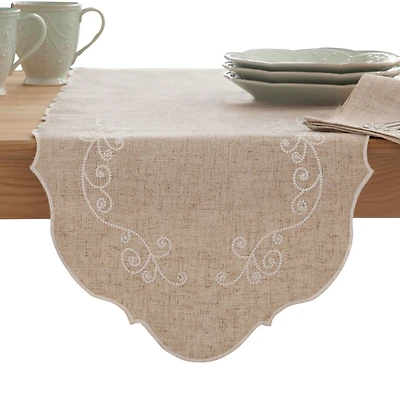 Lenox French Perle Linen 4-pc. Table Runner