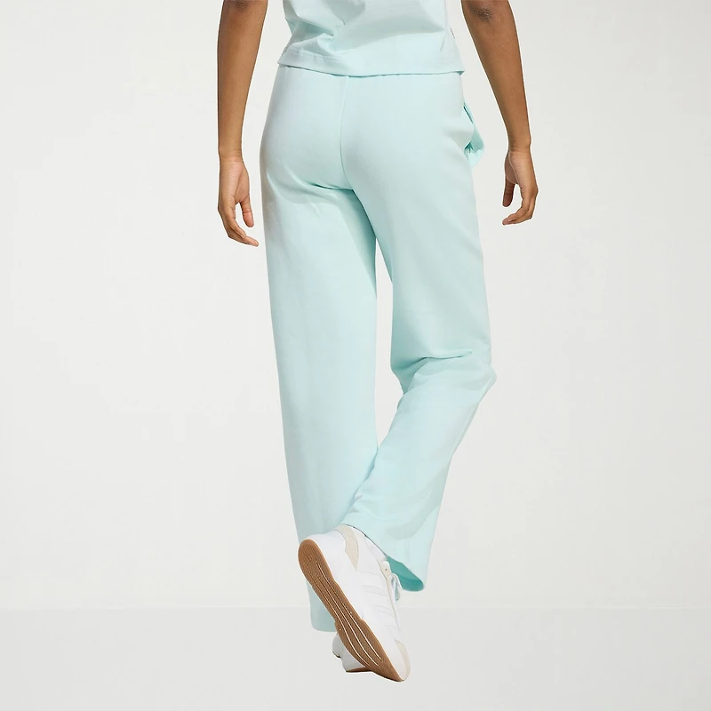 adidas Womens Straight Mid Rise Regular Fit Sweatpant