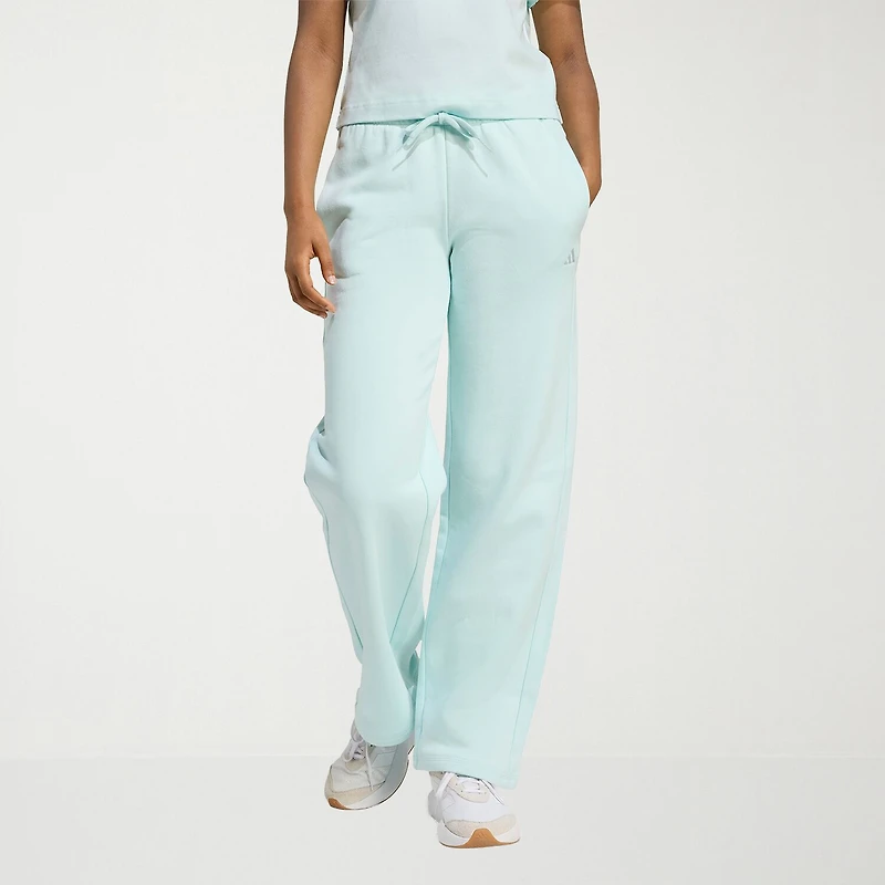 adidas Womens Straight Mid Rise Regular Fit Sweatpant
