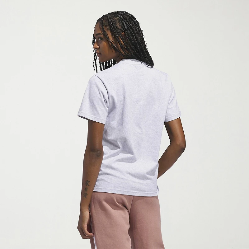 adidas Womens Crew Neck Short Sleeve Active T-Shirt
